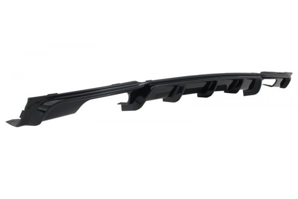 Πίσω Προφυλακτήρας Spoiler Διαχύτης Diffuser Double Outlet για BMW 3 Series F30 F31 (2011-2019) Limo Touring M Design Black Edition - Image 2
