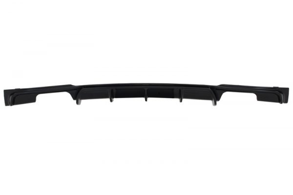 Πίσω Προφυλακτήρας Spoiler Διαχύτης Diffuser Double Outlet για BMW 3 Series F30 F31 (2011-2019) Limo Touring M Design Black Edition - Image 3