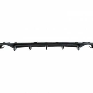 Πίσω Προφυλακτήρας Spoiler Διαχύτης Diffuser Double Outlet για Single Exhaust για BMW 3 Series F30 F31 (2011-2019) M Performance Design Carbon Film Coating