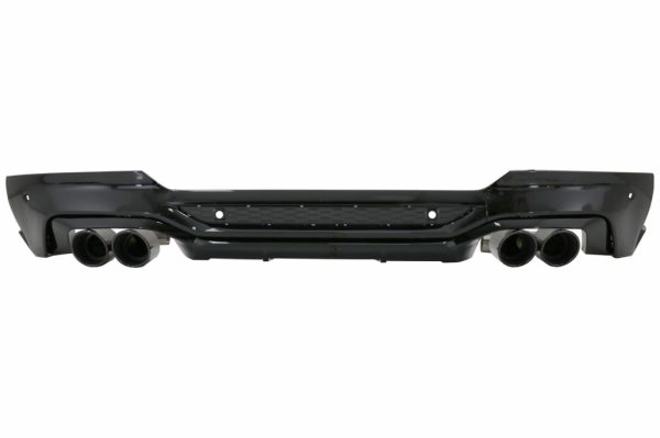 Πίσω Προφυλακτήρας Spoiler Διαχύτης Diffuser Double Outlet με Exhaust Tips για BMW X4 G02 (2018-up) M Sport