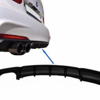 Πίσω Προφυλακτήρας Spoiler Διαχύτης Diffuser για BMW 3 Series F30 F31 (2011-up) M-Performance Design Left Outlet