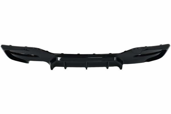 Πίσω Προφυλακτήρας Spoiler Διαχύτης Diffuser Left Double Outlet για BMW 1 Series F20 F21 LCI (2015-2019) Piano Black - Image 2