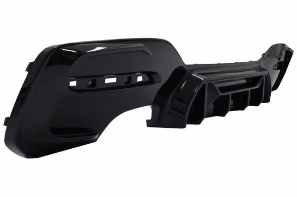 Πίσω Προφυλακτήρας Spoiler Διαχύτης Diffuser Left Double Outlet για BMW 1 Series F20 F21 LCI (2015-2019) Piano Black Competition Design - Image 3