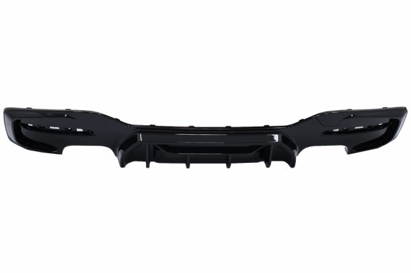 Πίσω Προφυλακτήρας Spoiler Διαχύτης Diffuser Twin Double Outlet για BMW 1 Series F20 F21 LCI (2015-2019) Piano Black Competition Design - Image 3