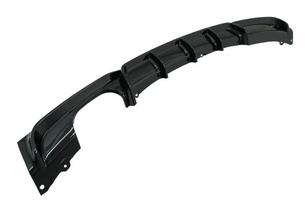 Πίσω Προφυλακτήρας Spoiler Piano Black Διαχύτης Diffuser για BMW 3 Series F30 F31 (2011-up) M-Performance Design Left Double Outlet - Image 2