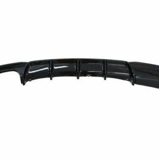 Πίσω Προφυλακτήρας Spoiler Piano Black Διαχύτης Diffuser για BMW 3 Series F30 F31 (2011-up) M-Performance Design Left Double Outlet