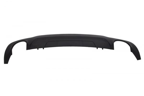 Πίσω Προφυλακτήρας Twin Single Outlet Diffuser για MERCEDES C-Class W204 (2011-2014) C350 Style Sport Line