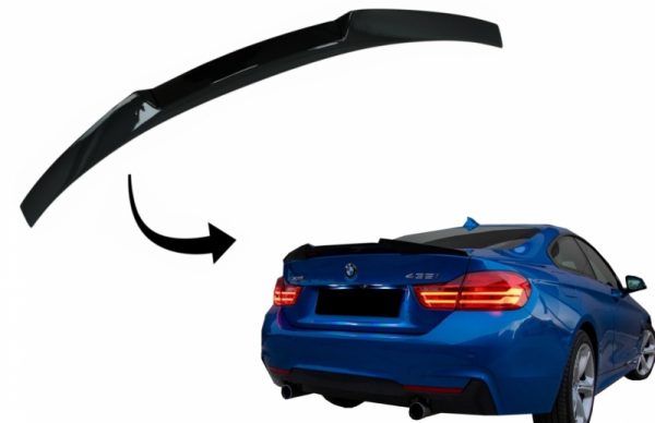 Πίσω Spoiler για BMW 4 Series Coupe F32 (2013-up) M4 CSL Design Piano Black