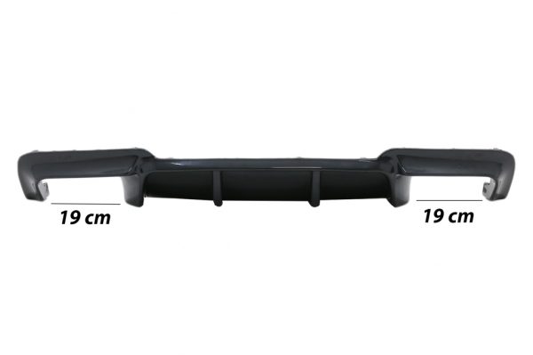 Πίσω Διαχύτης Diffuser για BMW 5 Series F10 F11 (2011-2017) M Design Piano Black - Image 2