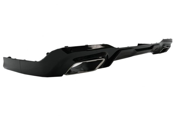 Πίσω Διαχύτης Diffuser με Chrome Μπούκες για BMW 2 Series F44 Gran Coupé (2020-up) M235I Design - Image 3