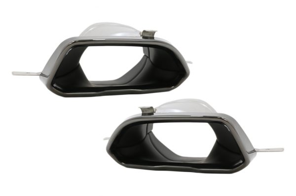Πίσω Διαχύτης Diffuser με Μπούκες για BMW 3 Series G20 G28 Sedan G21 Touring (2019-up) M340i M Look Carbon - Image 2
