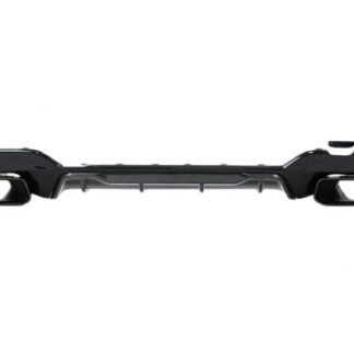 Πίσω Διαχύτης Diffuser με Μπούκες για BMW 3 Series G20 G28 Sedan G21 Touring (2019-up) M340i M Look Carbon