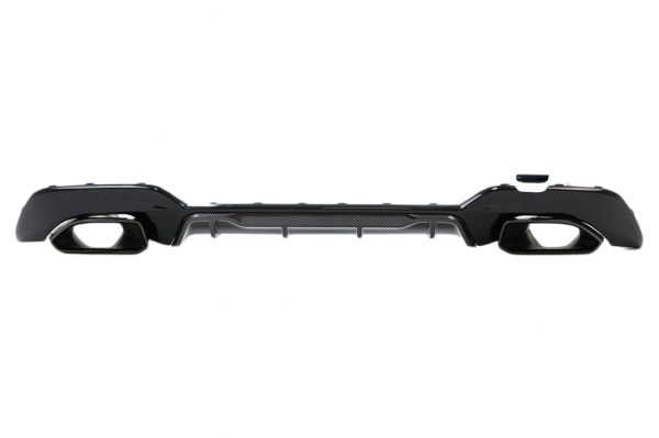 Πίσω Διαχύτης Diffuser με Μπούκες για BMW 3 Series G20 G28 Sedan G21 Touring (2019-up) M340i M Look Carbon