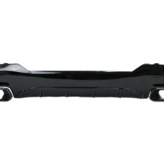 Πίσω Διαχύτης Diffuser με Μπούκες για BMW 4 Series G22 G23 M Sport (2020-up) M440i Design Black
