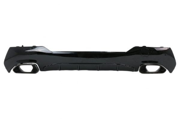 Πίσω Διαχύτης Diffuser με Μπούκες για BMW 4 Series G22 G23 M Sport (2020-up) M440i Design Black