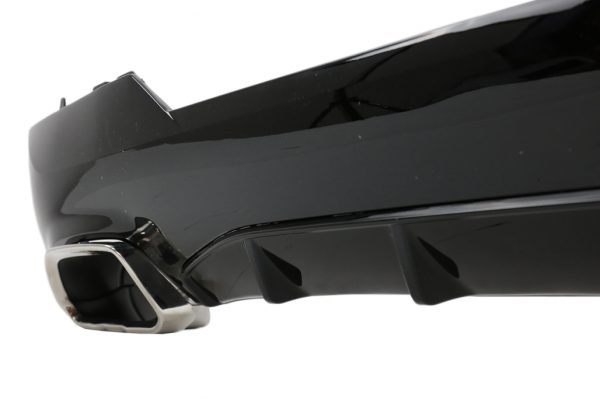 Πίσω Διαχύτης Diffuser με Μπούκες για BMW 4 Series G22 G23 M Sport (2020-up) M440i Design Chrome - Image 2