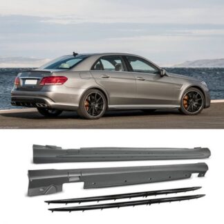 Πλαϊνά Μασπιέ AMG E63 Look για Mercedes E-Class W212 2009-2016