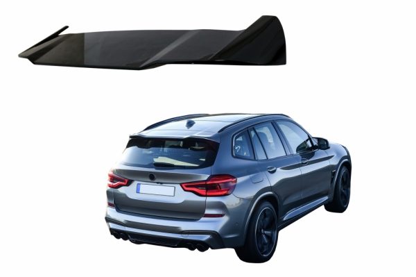 Spoiler Αεροτομή Οροφής για BMW X3 G01 (2017-Up) BK Style Piano Black