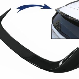 Spoiler Αεροτομή Οροφής Wing για BMW X1 SUV F48 Pre-LCI (06.2015-2019) AC Style Piano Black
