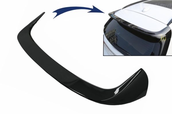 Spoiler Αεροτομή Οροφής Wing για BMW X1 SUV F48 Pre-LCI (06.2015-2019) AC Style Piano Black