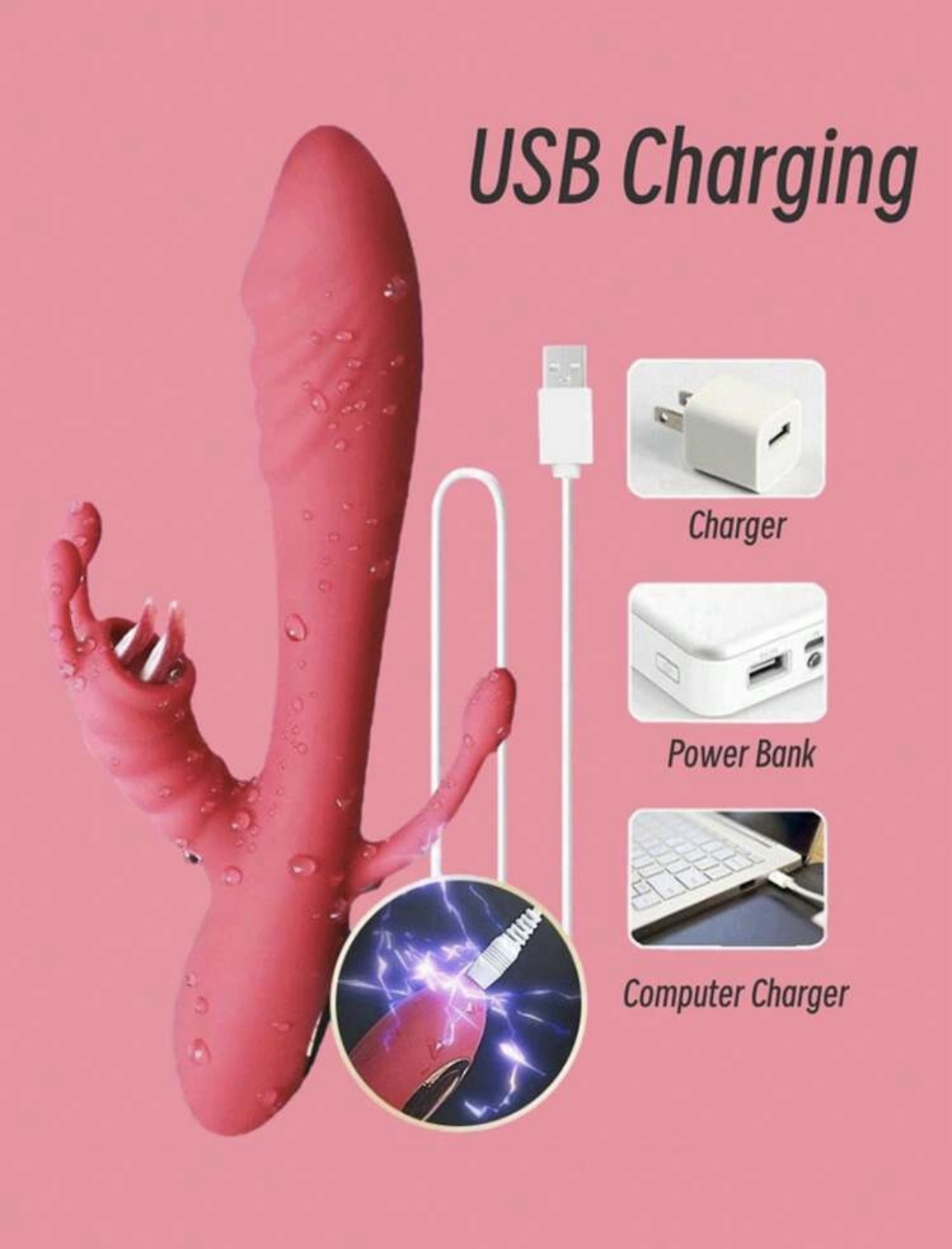 Rabbit Vibrator Female Sex Toy - Image 4