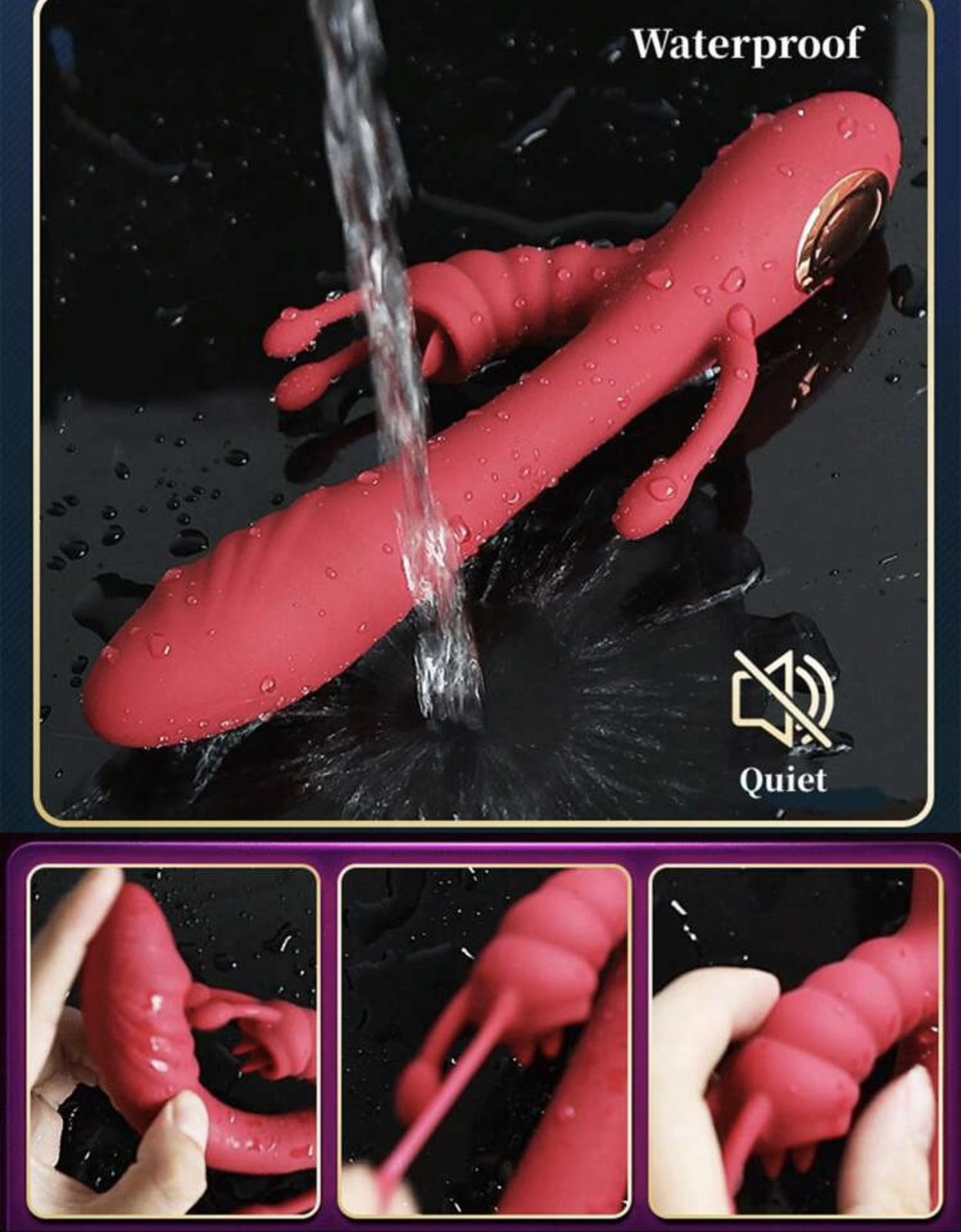 Rabbit Vibrator Female Sex Toy