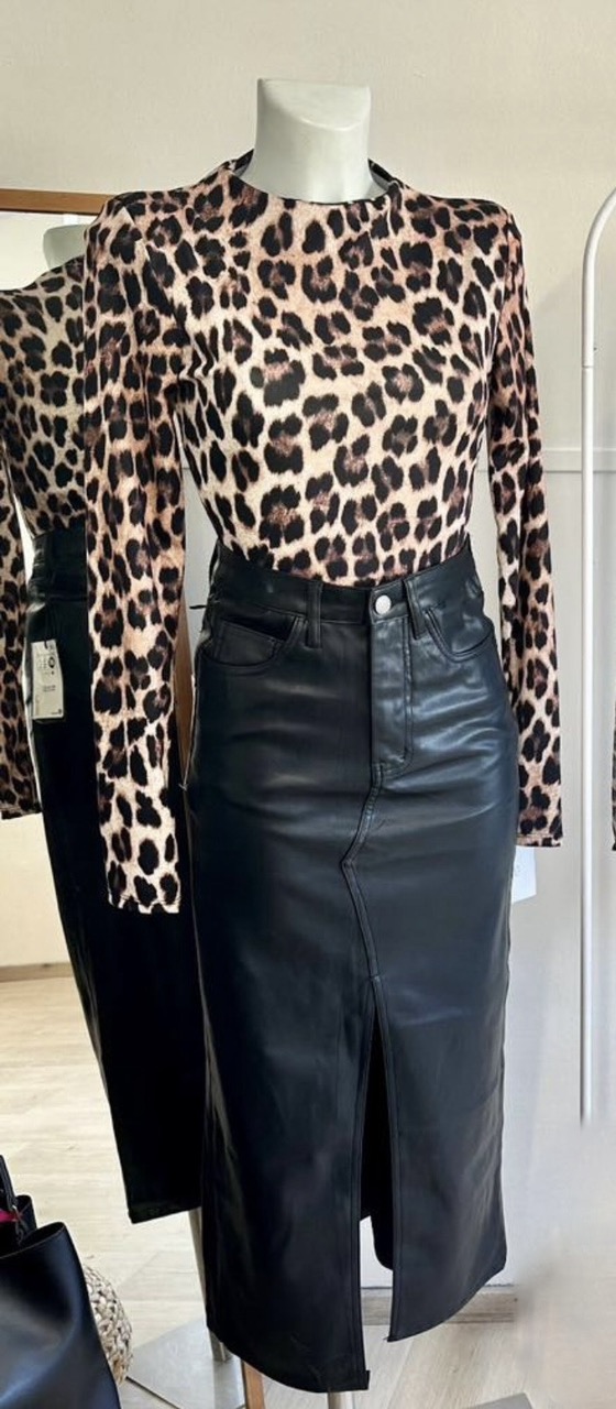 Leather Skirt