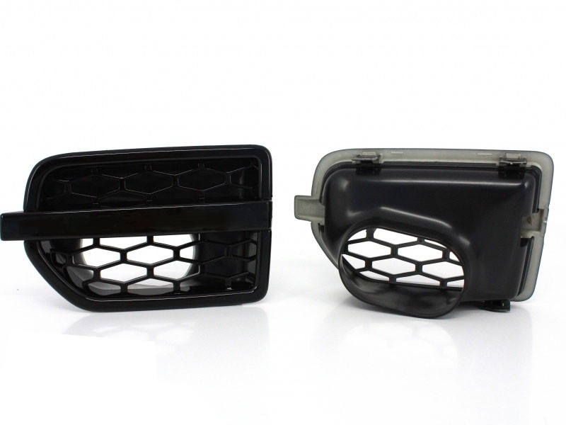 Αεραγωγοί πλαϊνοί για Land ROVER Range ROVER Discovery IV (2010-up) Black Autobiography Design - Image 2