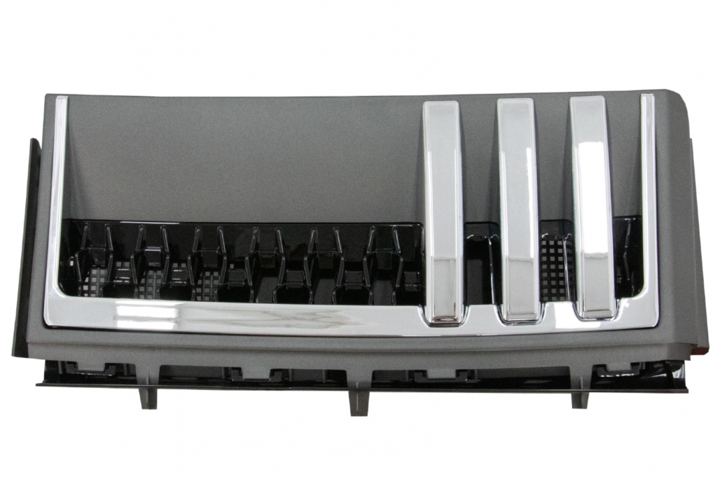 Αεραγωγοί πλαϊνοί Grilles για Land Range Rover Vogue III L322 (2002-2012) Gray Piano Black Edition New Autobiography Design - Image 2