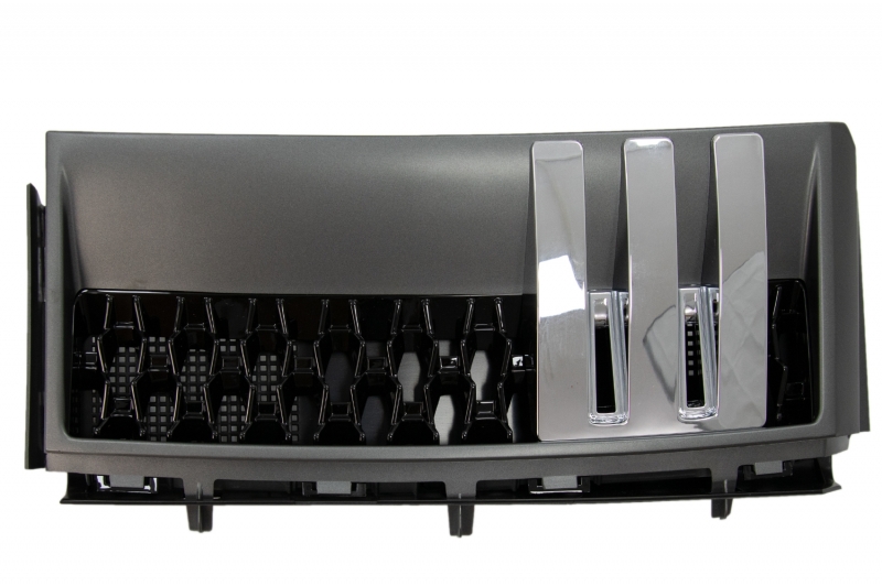 Αεραγωγοί πλαϊνοί Grilles για Range ROVER Vogue III L322 2002-2012 Black Dark Grey Edition New Autobiography Design - Image 2