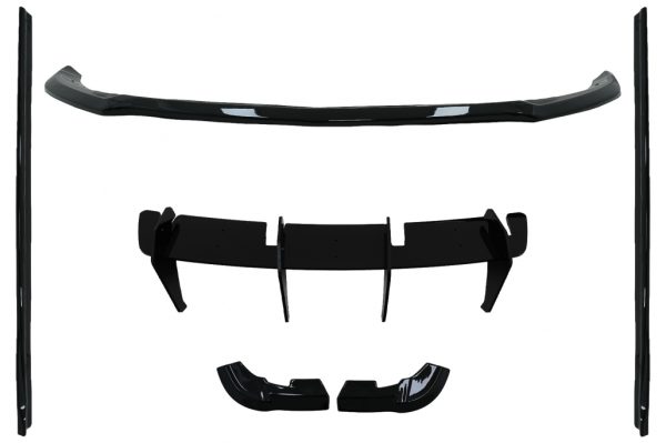 Aero Body Kit για Mercedes A-Class W176 Sport Line (2015-2018) Piano Black