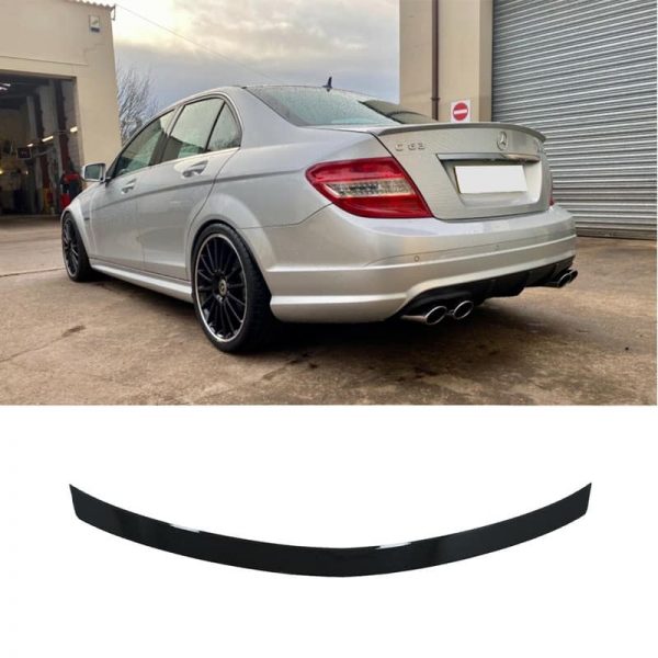 Αεροτομή Lip Spoiler AMG Look για Mercedes C-Class W204 2008-2011 Sedan - Image 2