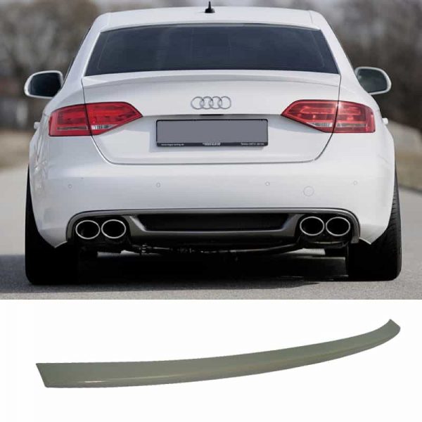 Αεροτομή Lip Spoiler για Audi A4 B8 2008-2011 Sedan