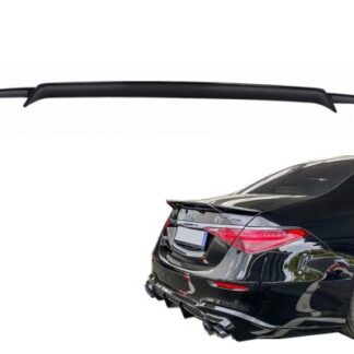 Αεροτομή Πίσω Πορτ Μπαγκάζ για Mercedes S-Class W223 Limousine (2020-up) Piano Black