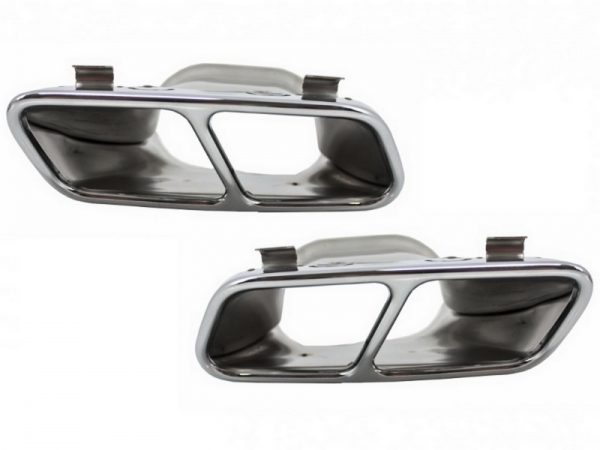 Απολήξεις Εξάτμισης Μπούκες για Mercedes A-Class W176 (2012-2018) CLA W117 C117 (2012-2018) A45 CLA45 Design