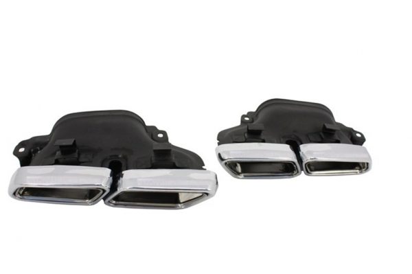 Απολήξεις Εξάτμισης Μπούκες για Mercedes Benz S-Class W222 E-Class W212 S212 Facelift CLS W218 SL-Class R231 E63 S63 SL65 A-Design - Image 2