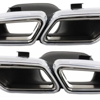 Απολήξεις Εξάτμισης Μπούκες για Mercedes Benz S-Class W222 E-Class W212 S212 Facelift CLS W218 SL-Class R231 E63 S63 SL65 A-Design