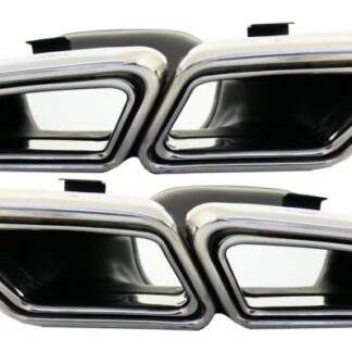 Απολήξεις Εξάτμισης Μπούκες για Mercedes S-Class W222 E-Class W212 S212 Facelift CLS W218 SL-Class R231 E63 S63 SL65 Design