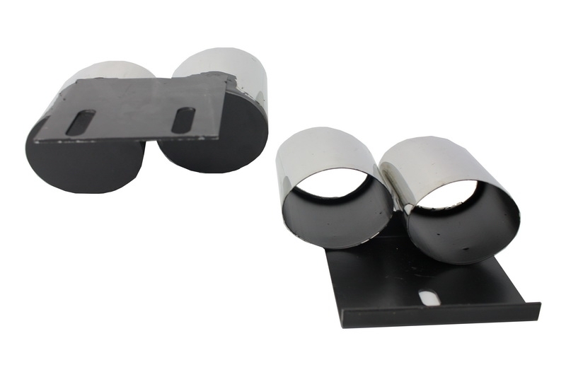 Απολήξεις Εξάτμισης Μπούκες Tail Pipes για Audi A3 8V Sedan Sportback Coupe (2012-2017) S3 Quad Design - Image 3