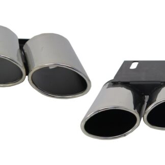 Απολήξεις Εξάτμισης Μπούκες Tail Pipes για Audi A3 8V Sedan Sportback Coupe (2012-2017) S3 Quad Design