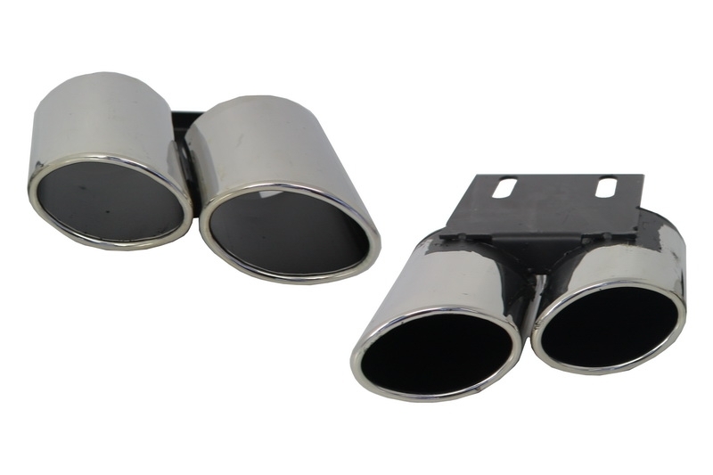 Απολήξεις Εξάτμισης Μπούκες Tail Pipes για Audi A3 8V Sedan Sportback Coupe (2012-2017) S3 Quad Design