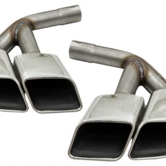 Απολήξεις Εξάτμισης Μπούκες Tail Pipes για Audi Q7 4M (2015-2019) SQ7 Design Chrome μόνο 3.0 Petrol/Gasoline