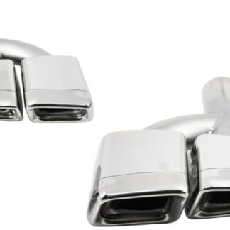Απολήξεις Εξάτμισης Μπούκες Tail Pipes για Mercedes S63 E63 W221 W164 W166 W212 W218 S-class E-class CLS ML
