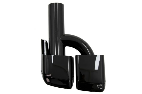 Απολήξεις Εξάτμισης Μπούκες Tail Pipes για Mercedes W221 W164 W166 W212 W218 S-class E-class CLS ML S63 E63 Black Edition - Image 3