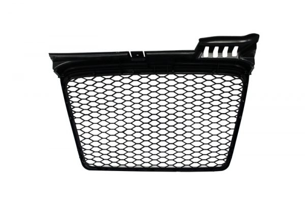 Badgeless Μπροστινή Μάσκα για Audi A4 B7 (2004-2008) RS4 Matte Black - Image 3