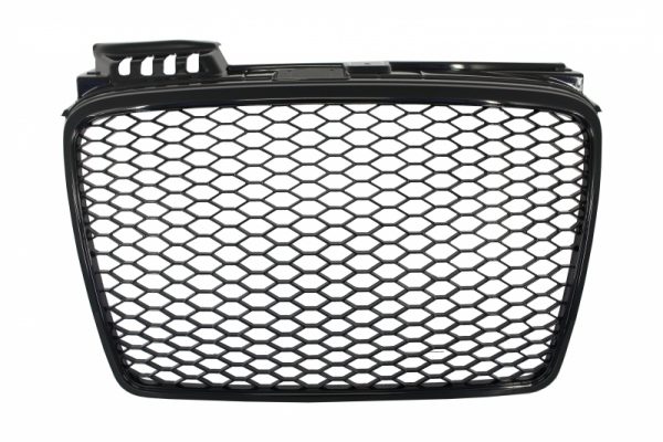 Badgeless Μπροστινή Μάσκα για Audi A4 B7 (2004-2008) RS4 Piano Black