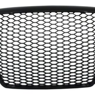 Badgeless Μπροστινή Μάσκα για AUDI A6 4F 4F2 C6 (2004-2011) RS Design Piano Black