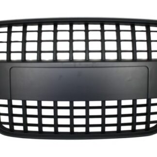 Badgeless Μπροστινή Μάσκα για AUDI Q7 4L (2006-2015) S-Line Matte Black