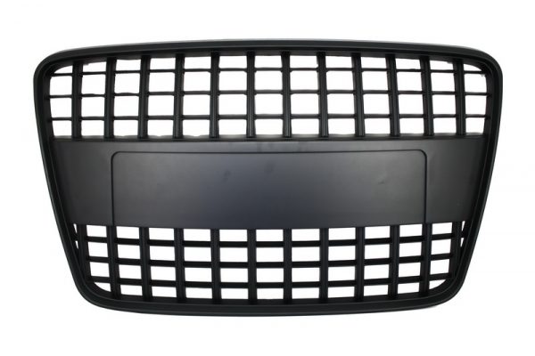 Badgeless Μπροστινή Μάσκα για AUDI Q7 4L (2006-2015) S-Line Matte Black