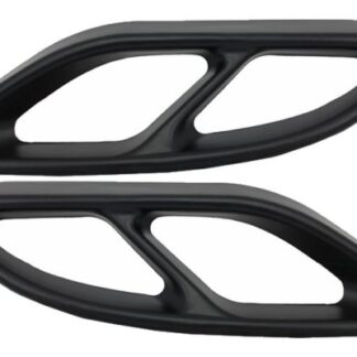 Black Μπούκες Καπάκια για Mercedes C-Class W205 S65 E65 GLE W166 X166 GLC W253 Sport Design
